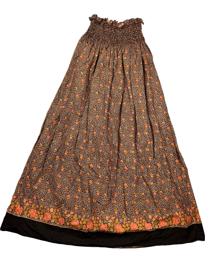 Floral Bandeau Dress - S - Think Vintage
