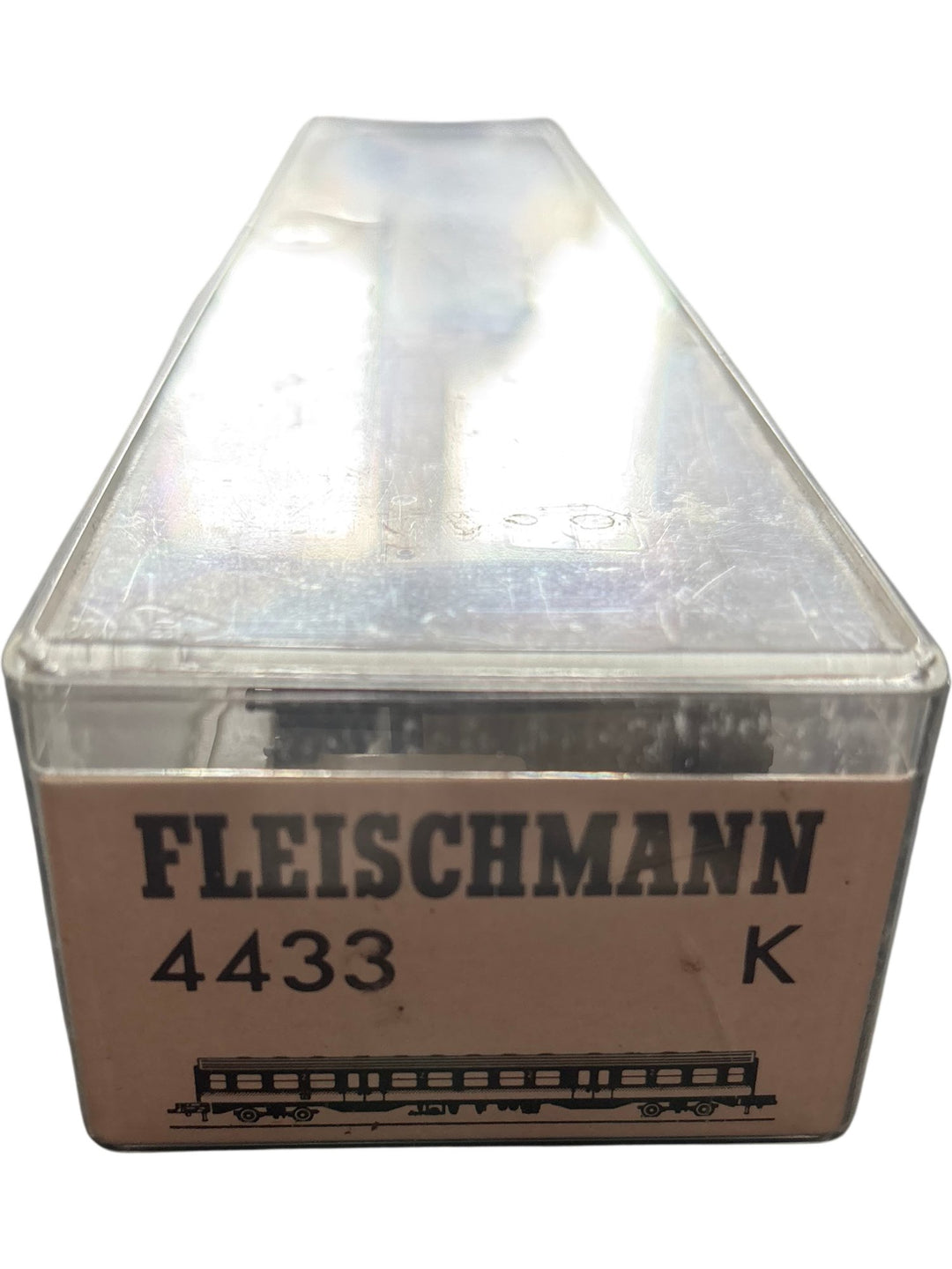 Fleischmann Model Train Carriage 4433 Red