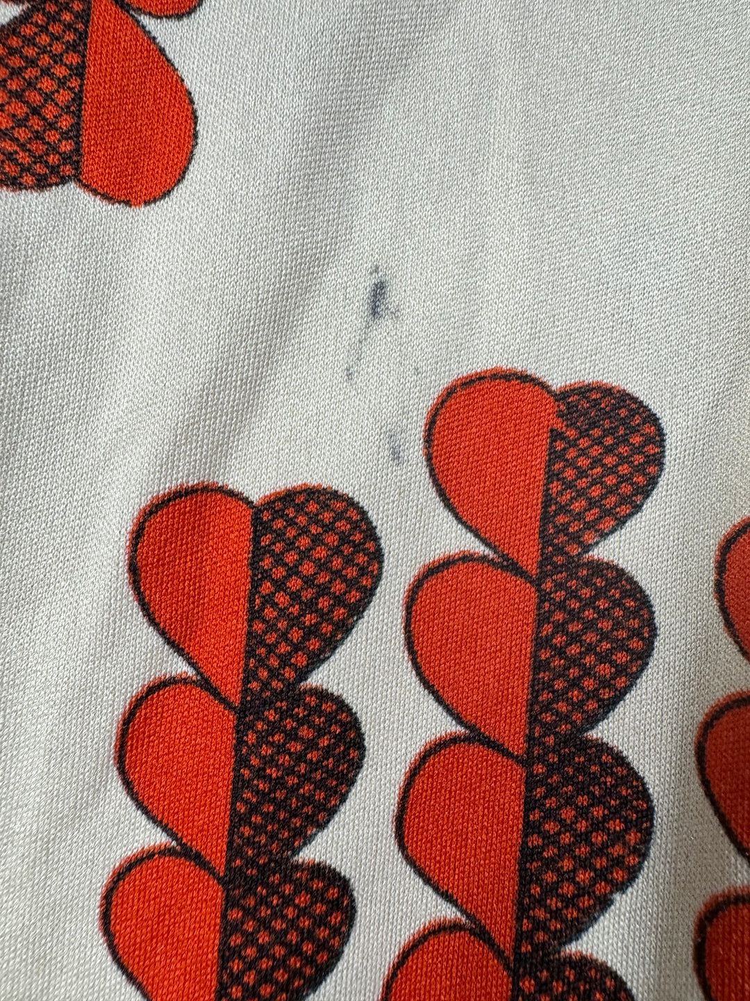 1970s Italian Patterned Long Sleeved Shirt