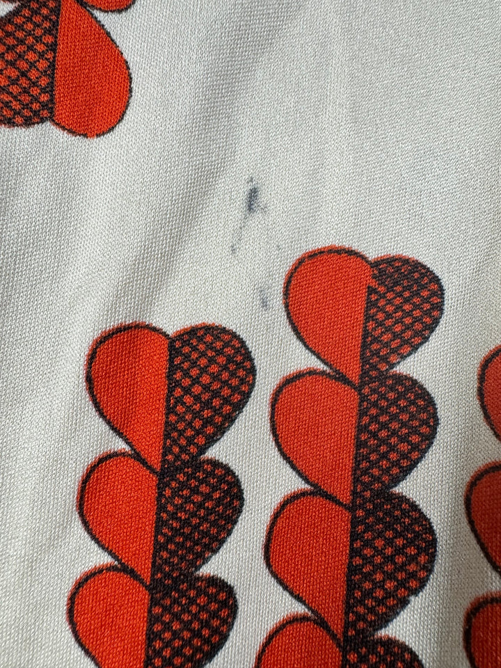 1970s Italian Patterned Long Sleeved Shirt
