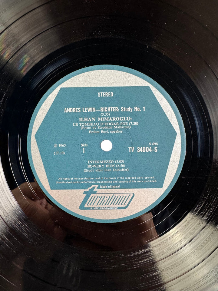 1960s Electronic Music Vinyl Record - Very Good