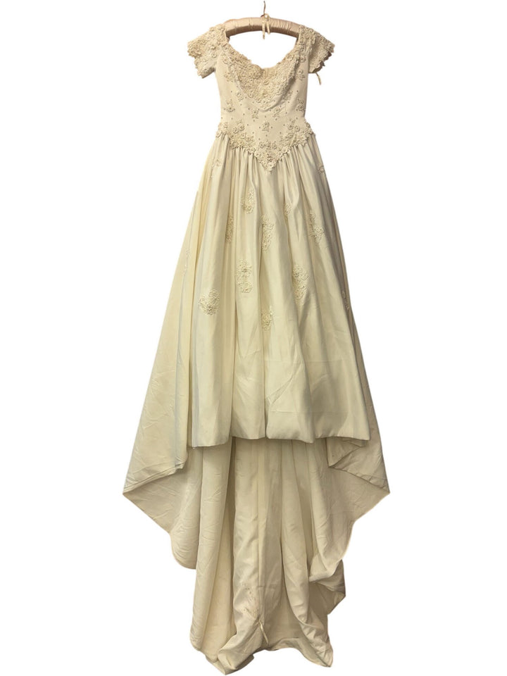 Embellished Ivory Wedding Gown