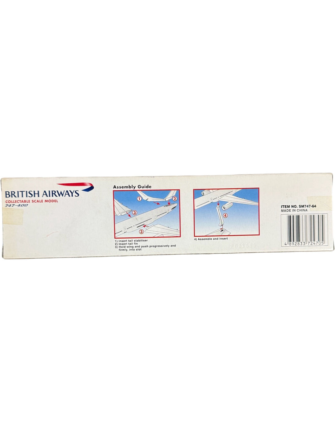 British Airways Collectable Scale Model 747-400