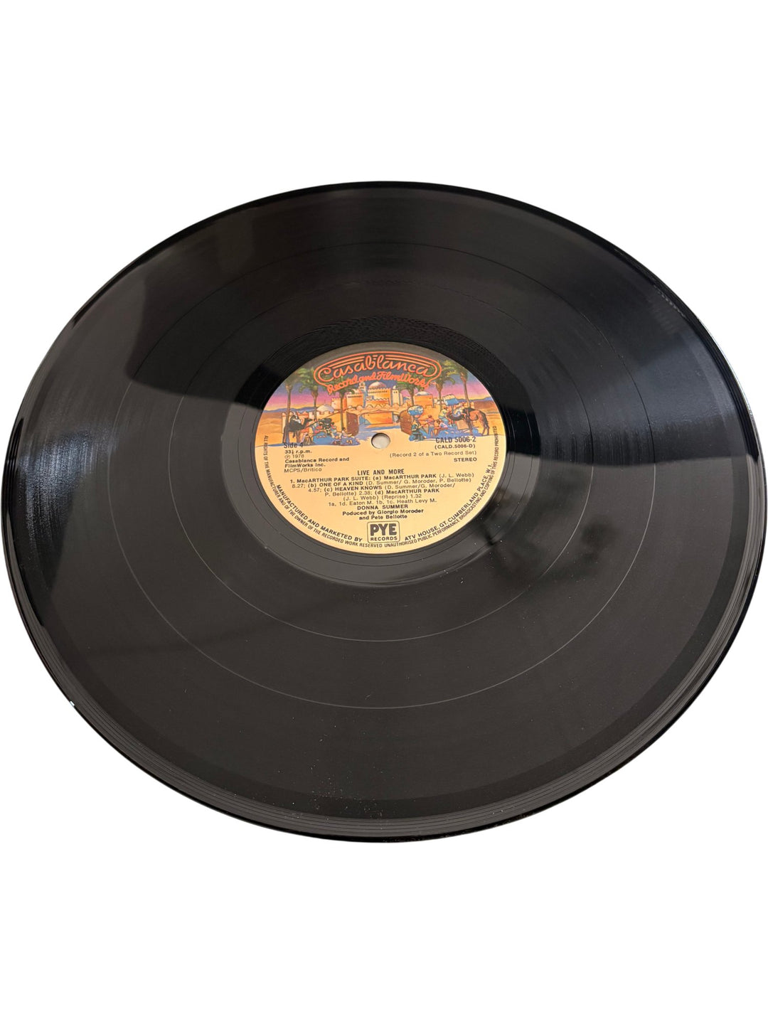 Donna Summer Live And More Album - Good