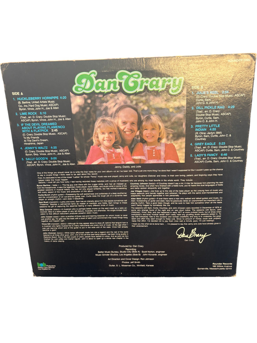 Dan Crary Lady's Fancy Vinyl Record - Fair