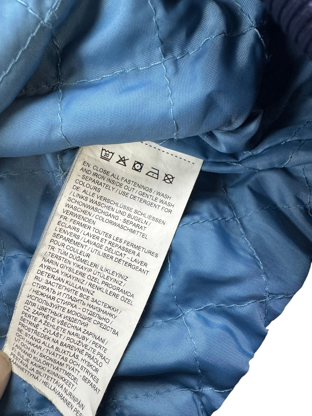 Puma Japanese Wave Pattern Bomber Jacket - L
