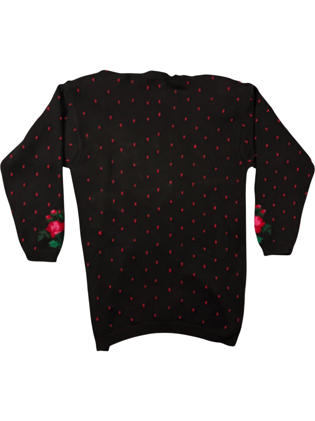 Charter Club Floral Knit Cardigan - Think Vintage