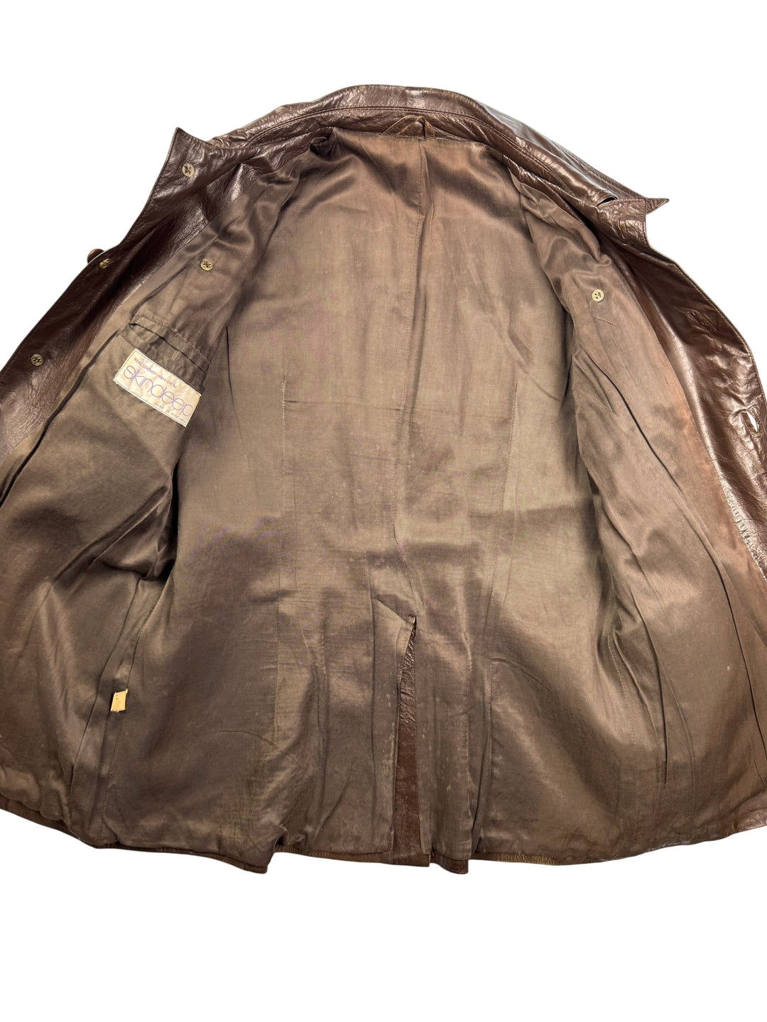 Skindeep Leather Brown Jacket - M