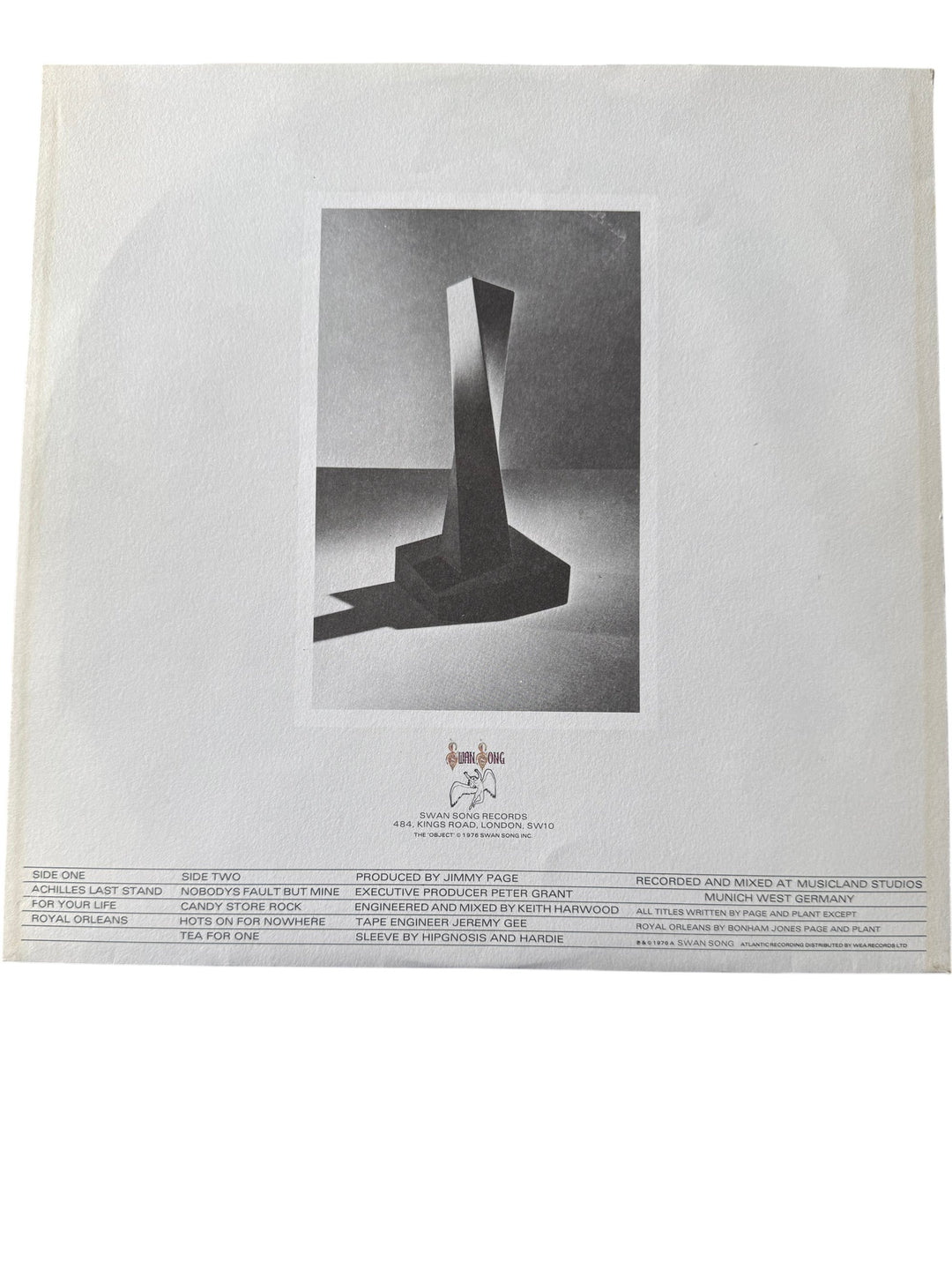 Led Zeppelin Presence Vinyl - Think Vintage