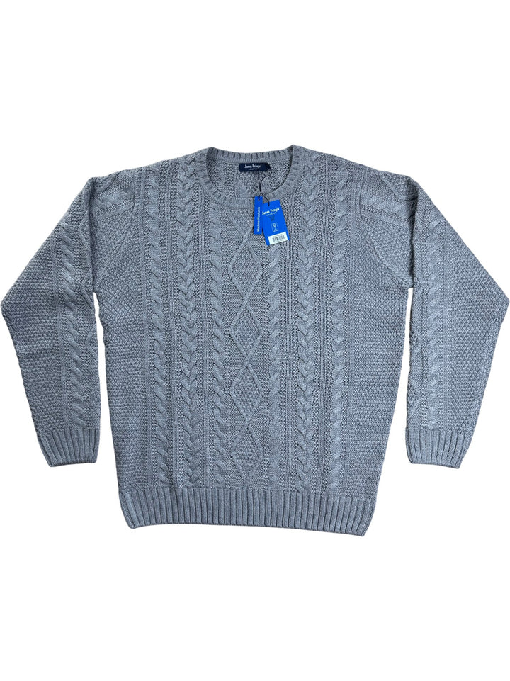 James Pringle Grey Knit Sweater - XL