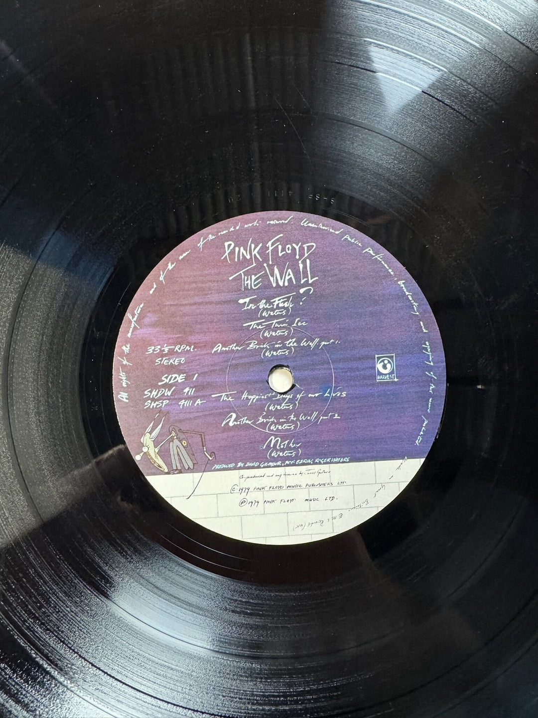 Pink Floyd The Wall Vinyl Record - Good