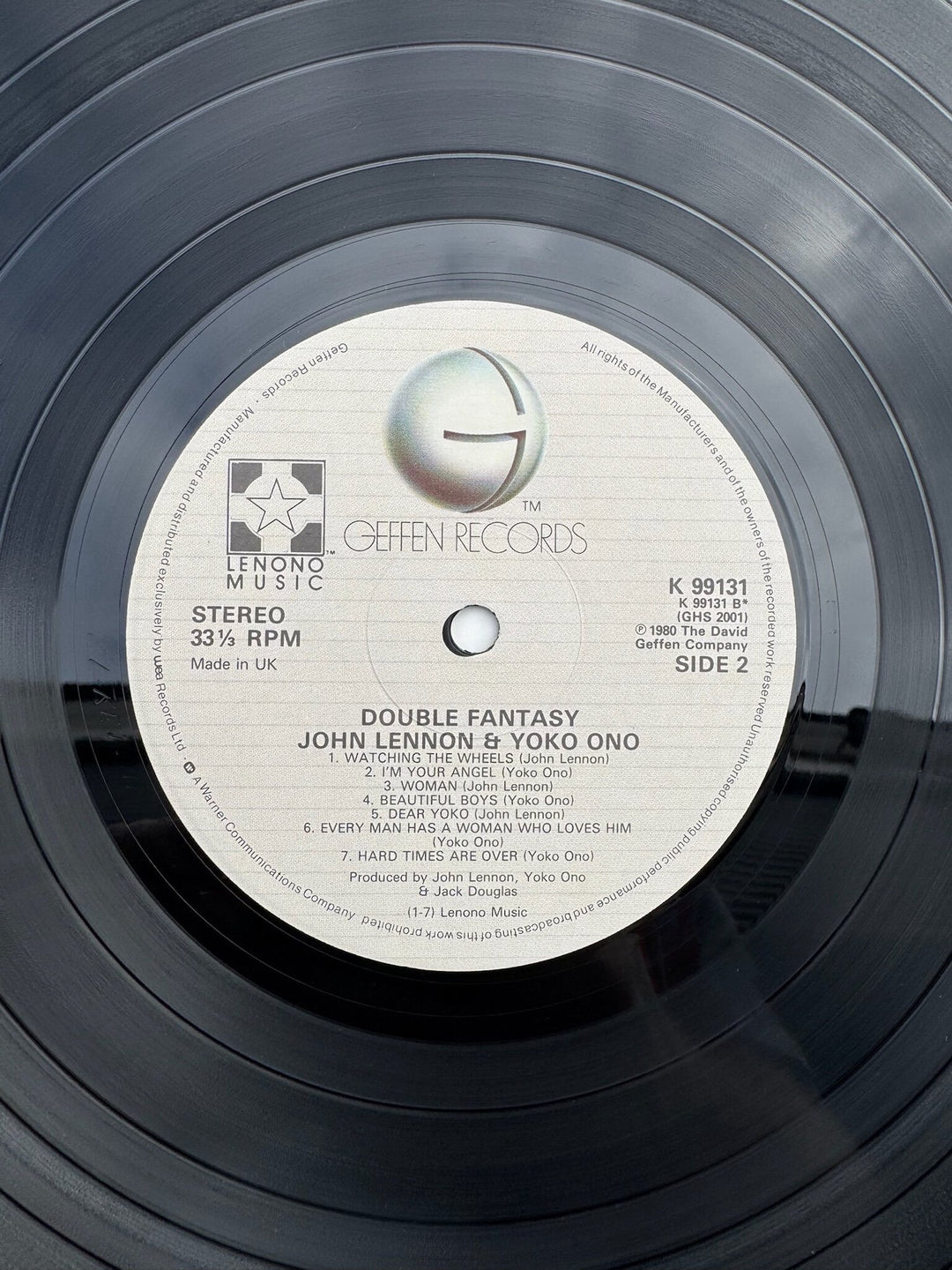 Double Fantasy Vinyl Record- Very Good