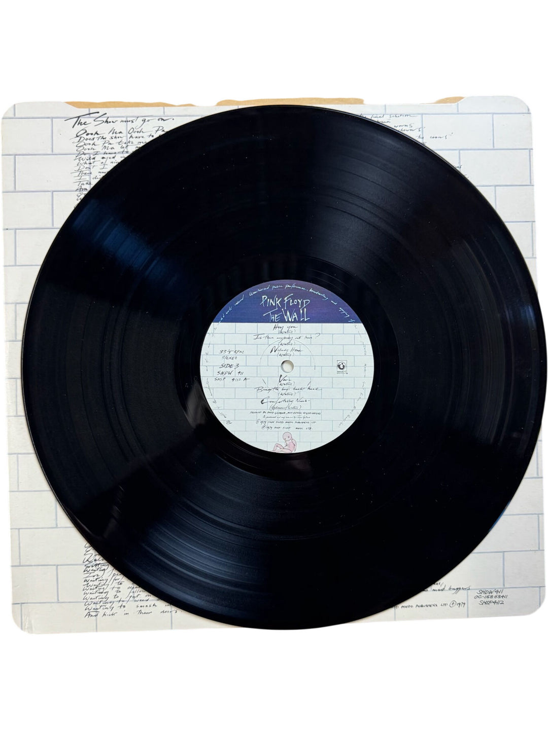 Pink Floyd The Wall Vinyl Record - Good