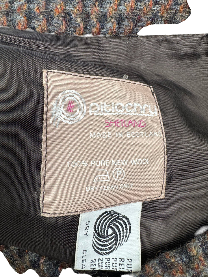 Pitlochry Shetland Wool Jacket and Skirt Set - M