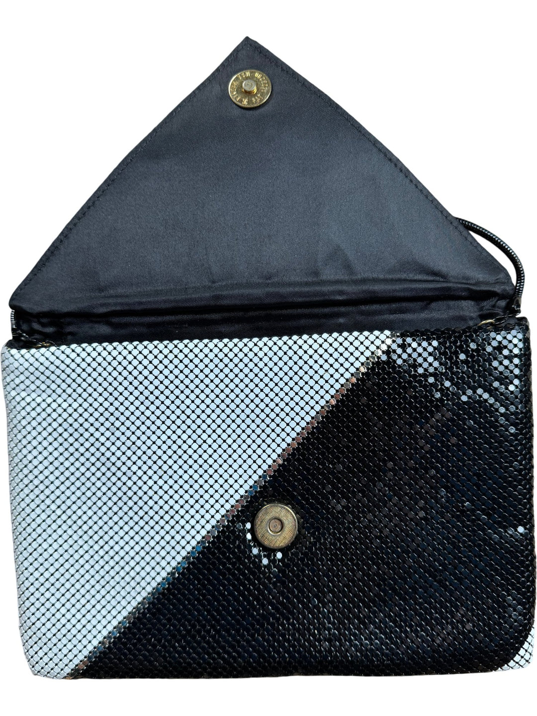 Black And White Clutch Bag