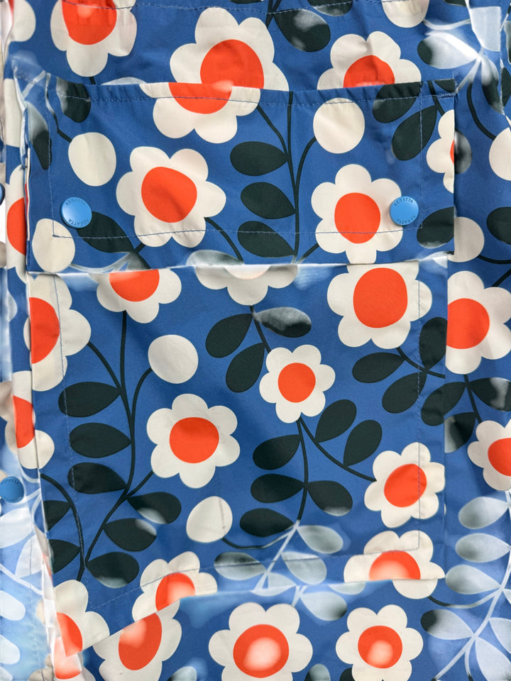 Orla Kiely Regatta Floral Hooded Raincoat - XL