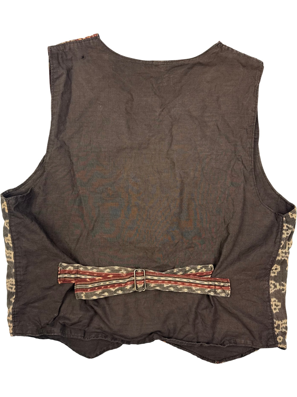 Vintage Indonesian Cotton Vest - XL - Think Vintage