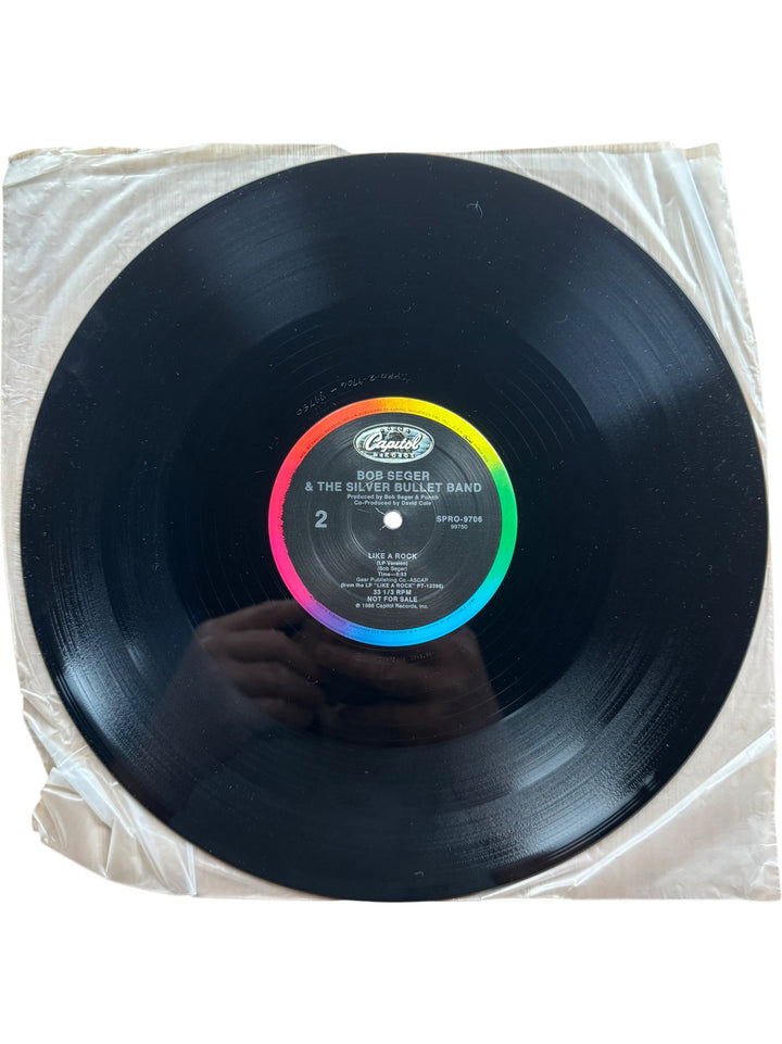 Bob Seger & The Silver Bullet Band Like A Rock Vinyl - Very Good