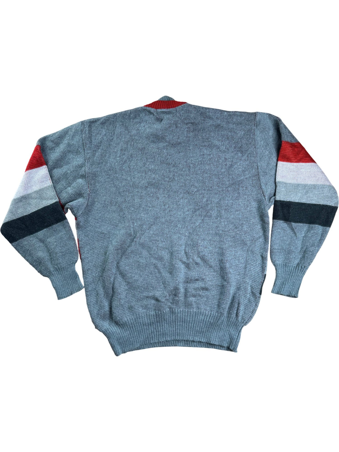 Pulligan Geometric Pattern Wool Jumper - L/XL