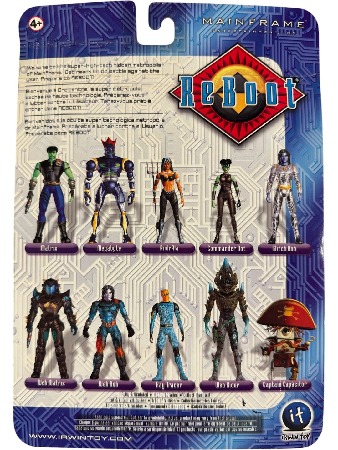 ReBoot Megabyte Action Figure