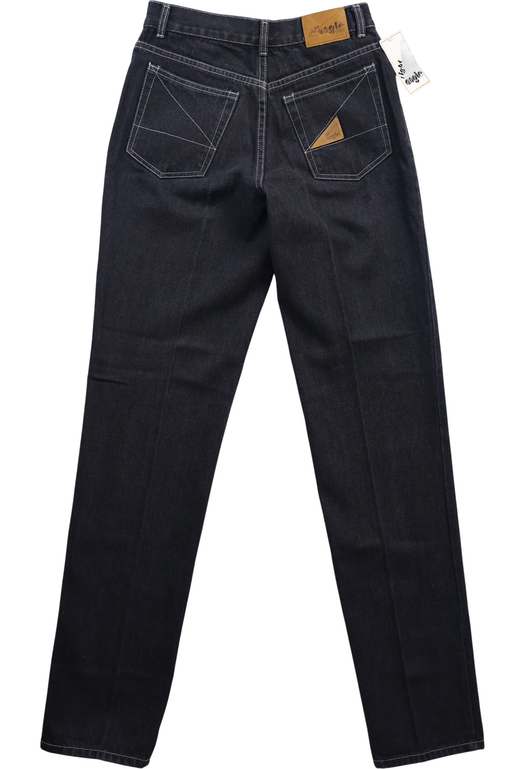 Tapered Right Angle Men's Denim Jeans - W28 L34 - Think Vintage