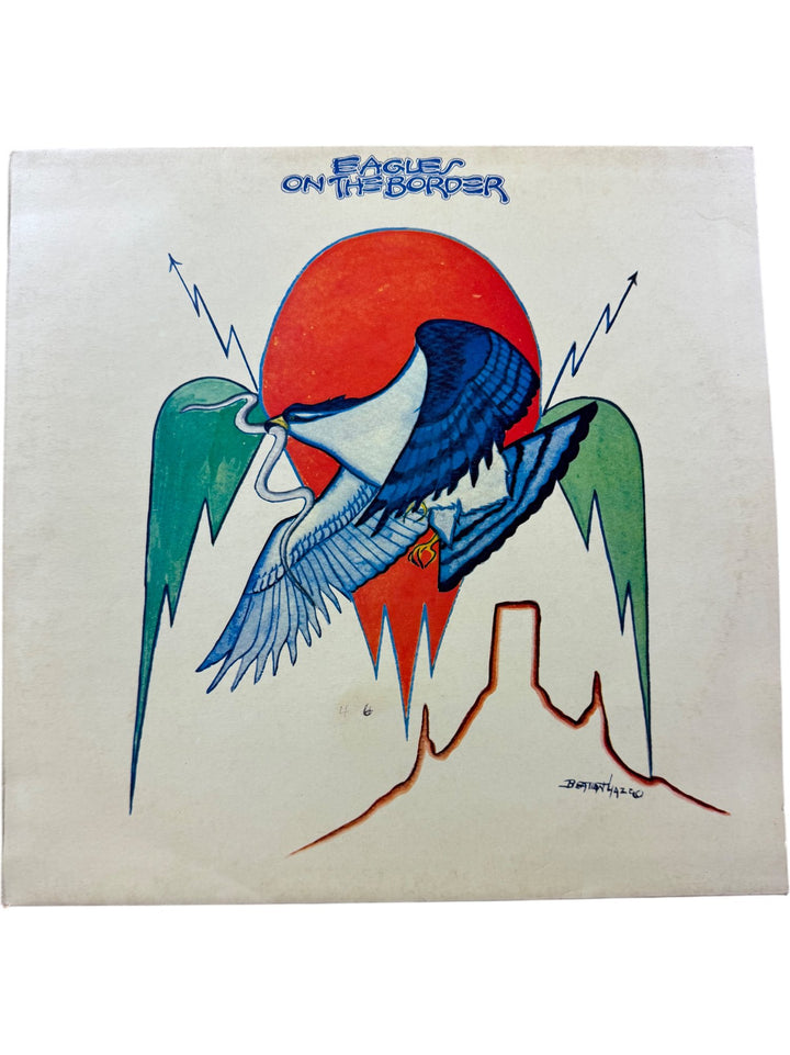 Eagles On The Border Vinyl Record - Good