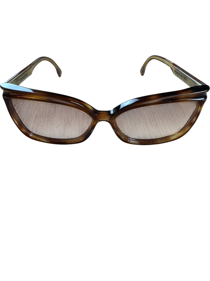 Yves Saint Laurent Brown Square Sunglasses