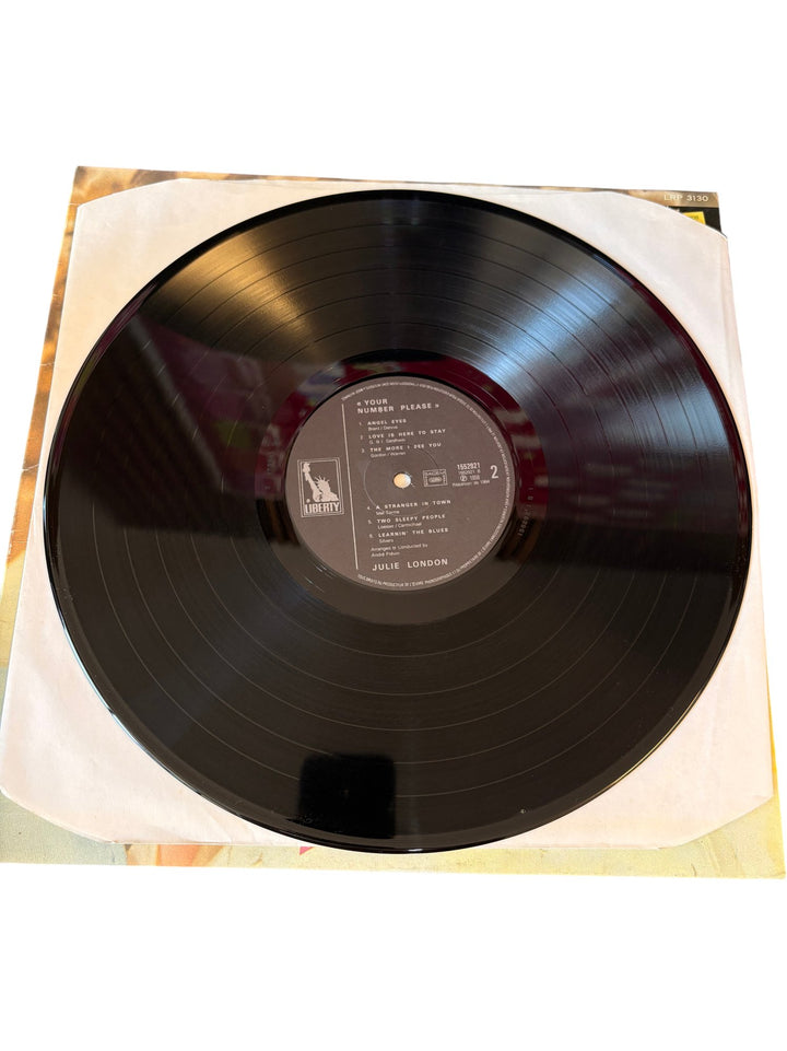 Julie London 'Your Number Please' Vinyl Record - Good