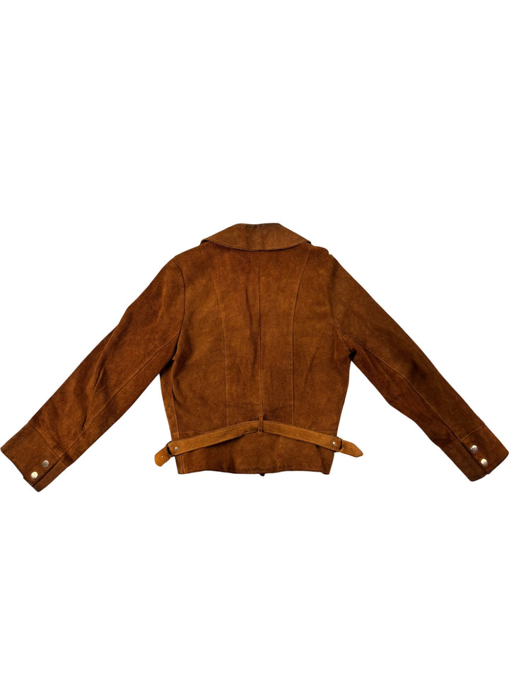 1970s Brown Suede Jacket