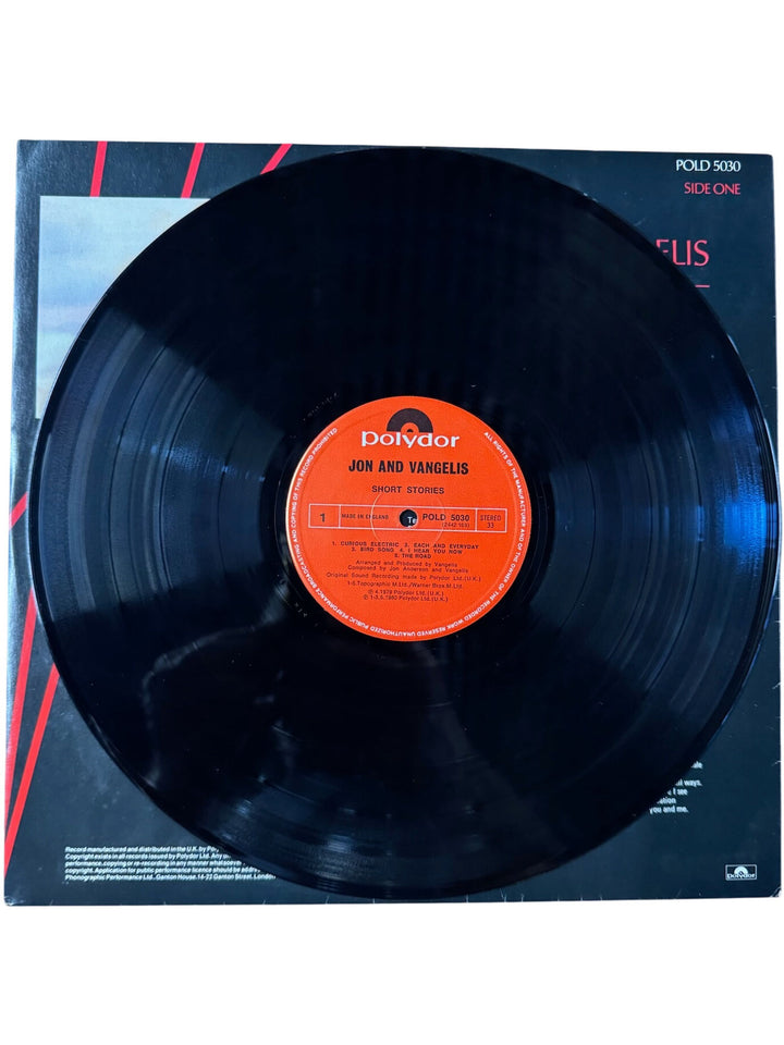 Jon and Vangelis Short Stories Vinyl Record - Good