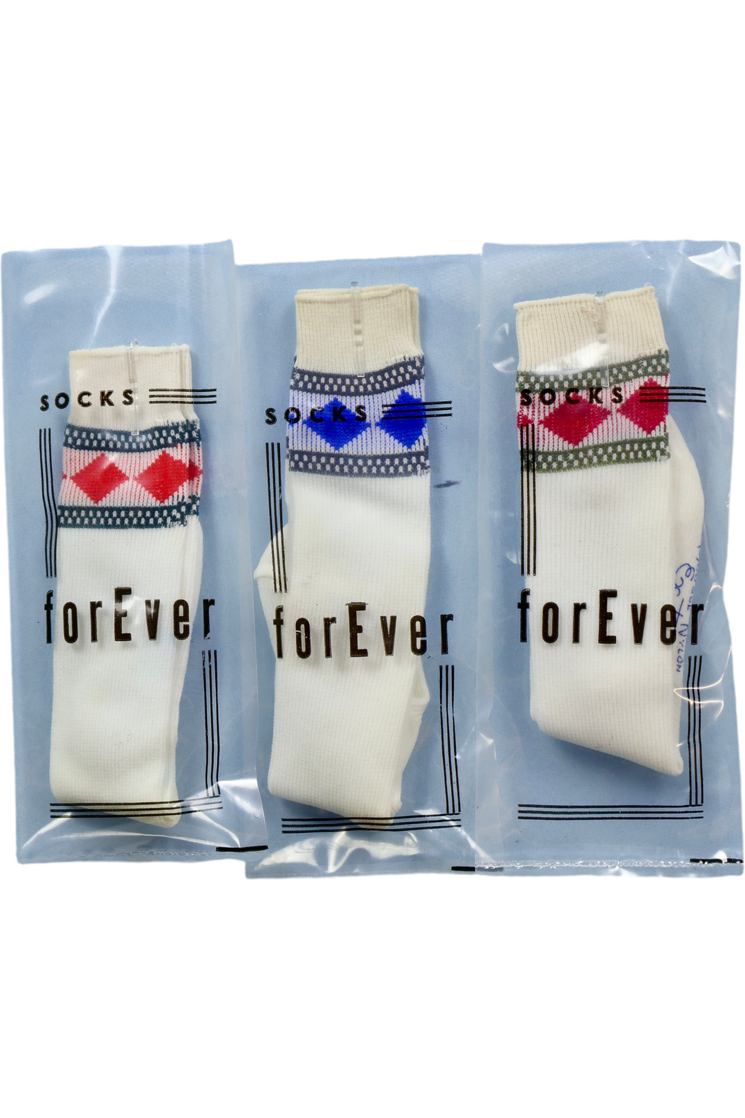 80's Baby Patterned Socks Bundle - Think Vintage Online Ltd