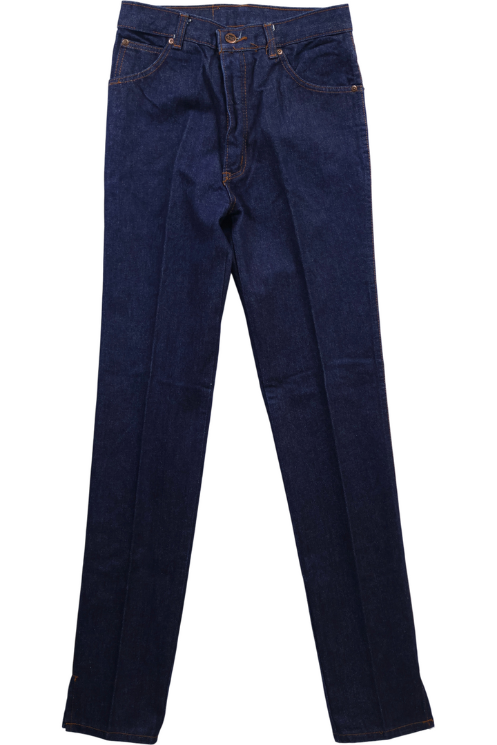 80's King Denim Dark Wash Jeans - W28 L33 - Think Vintage