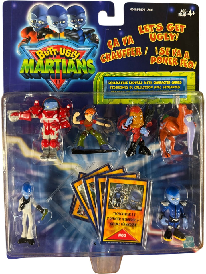Butt-Ugly Martians Action Figure Set with Cards