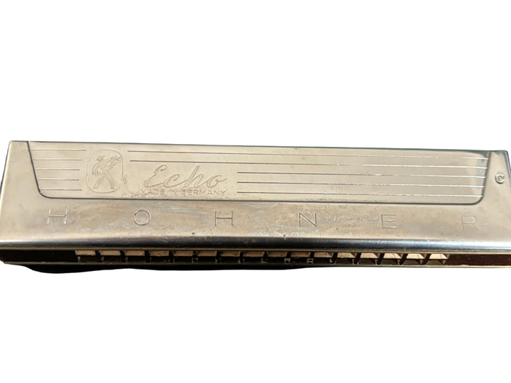 Vintage Hohner Echo Harmonica Made in Germany With Case - Think Vintage