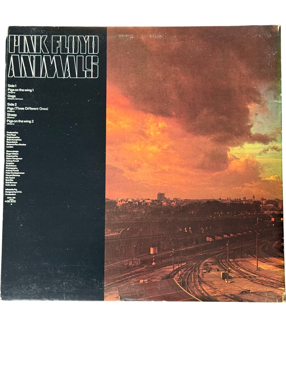 Pink Floyd Animals Vinyl Record - 1st Press - Think Vintage