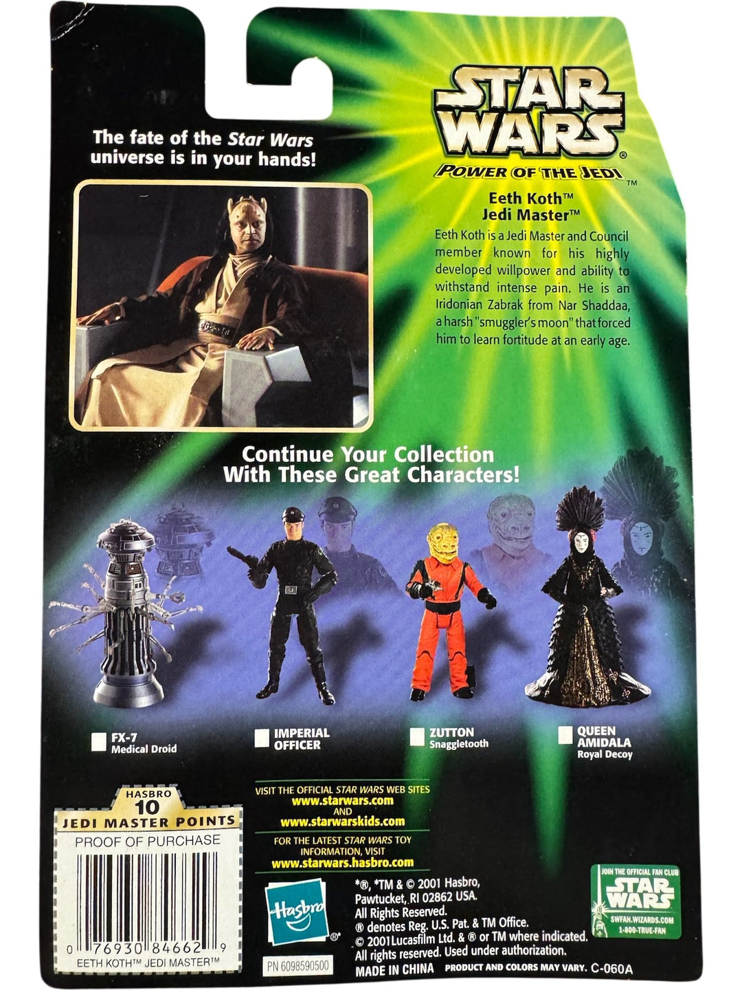 Star Wars Eeth Koth Action Figure