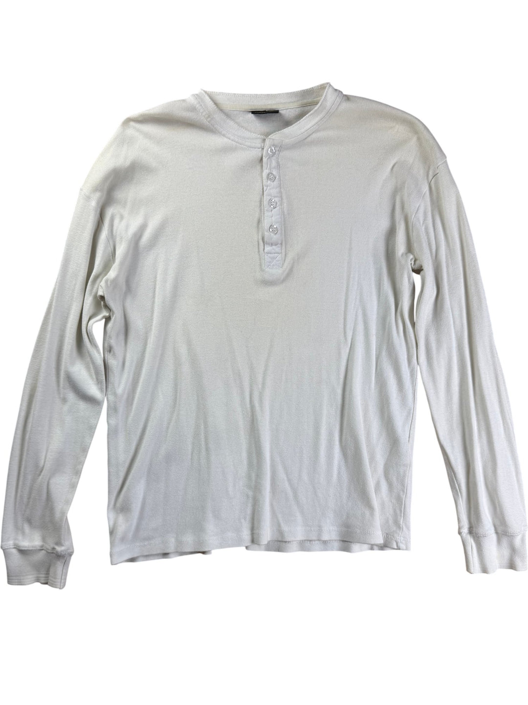 Long Sleeved White Shirt - L