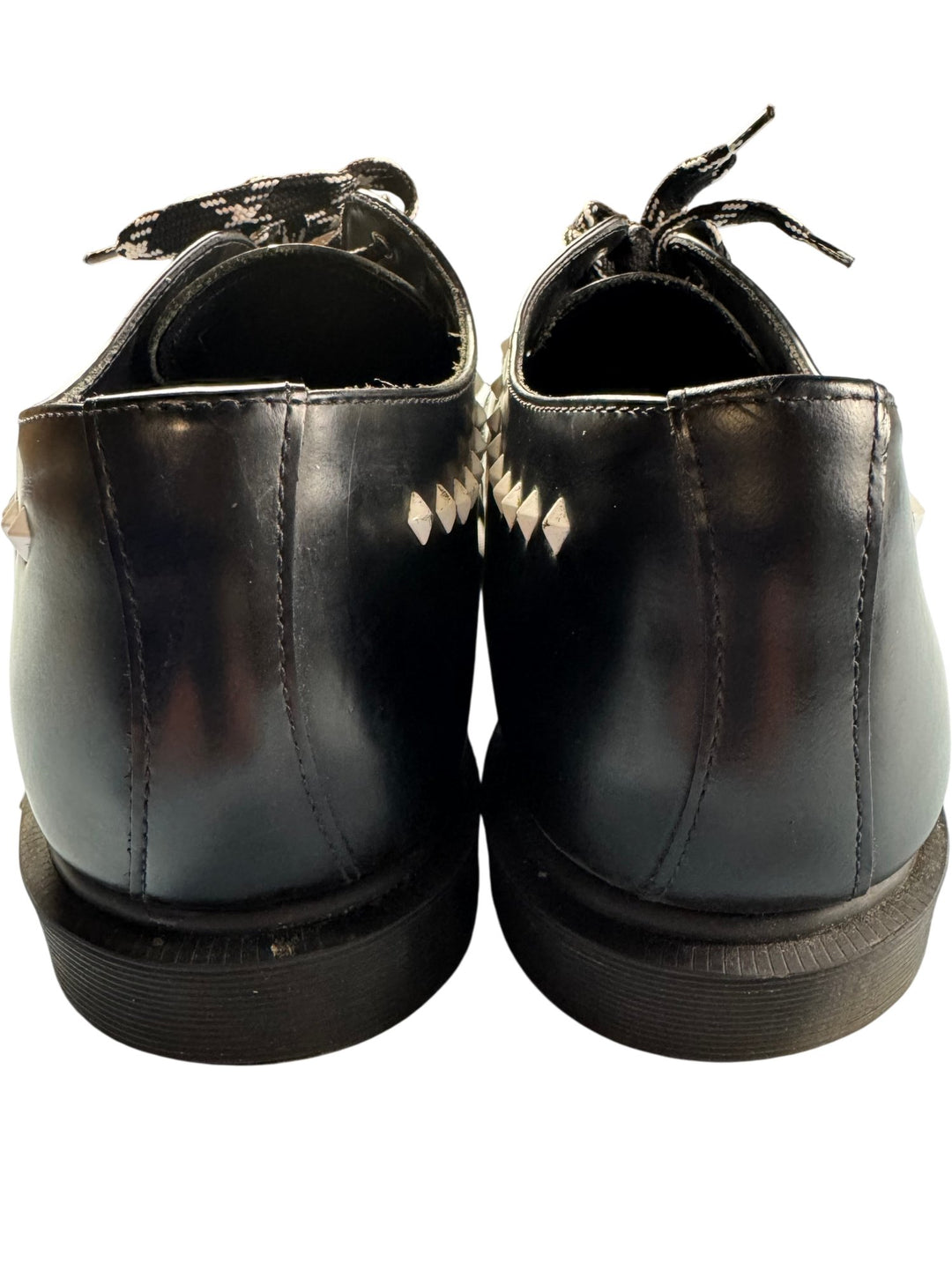 Dr Martens Black Studded Shoes