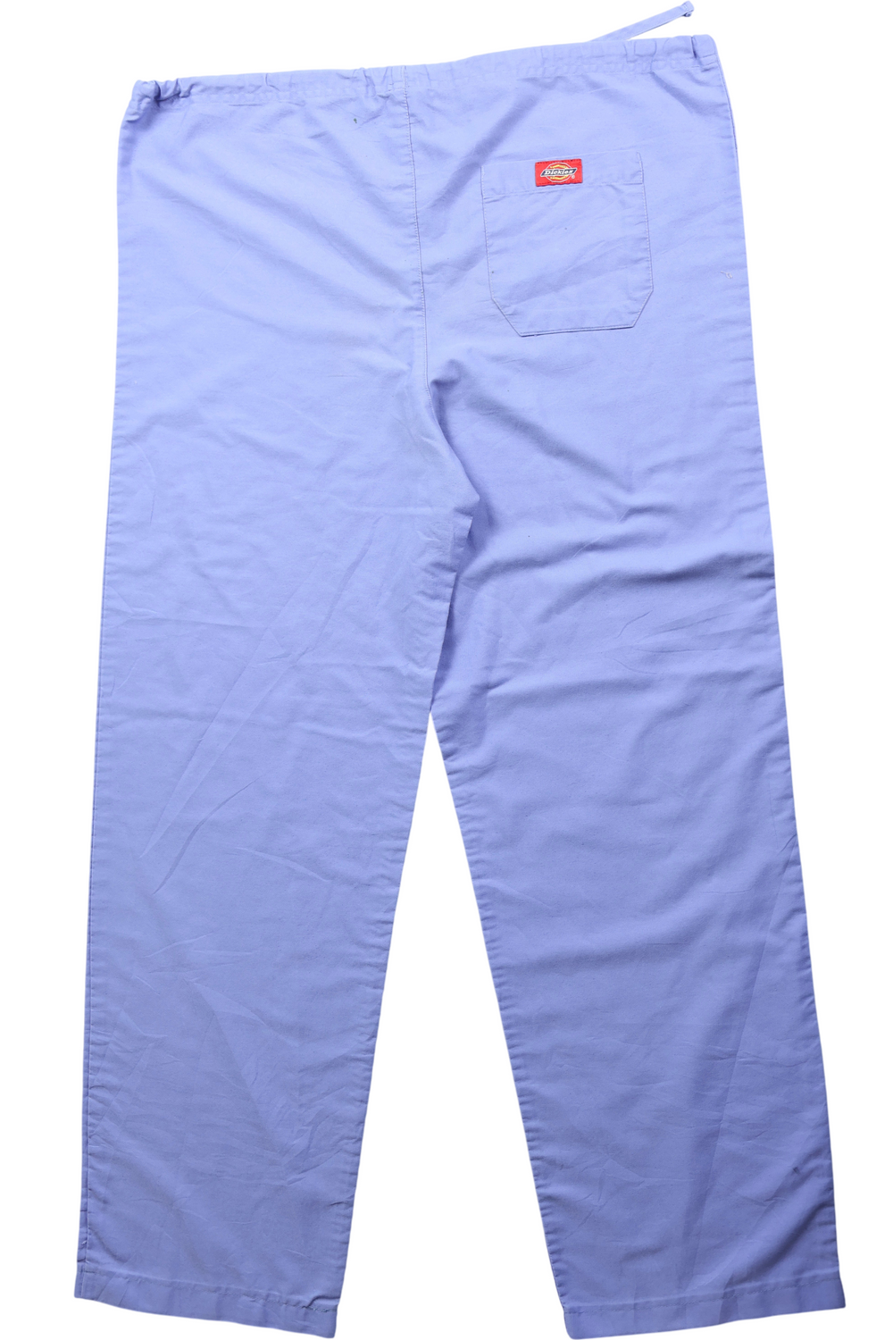 Dickies Purple Elastic Waist Linen Trousers - Think Vintage