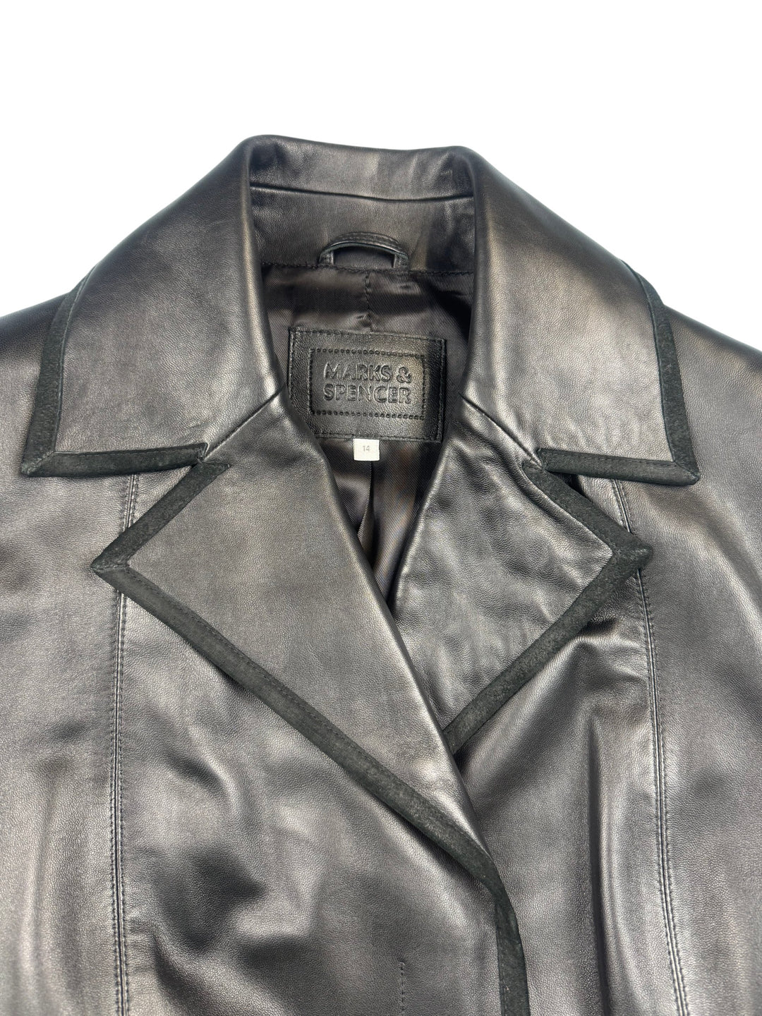 Wilsons Leather Black Jacket - M