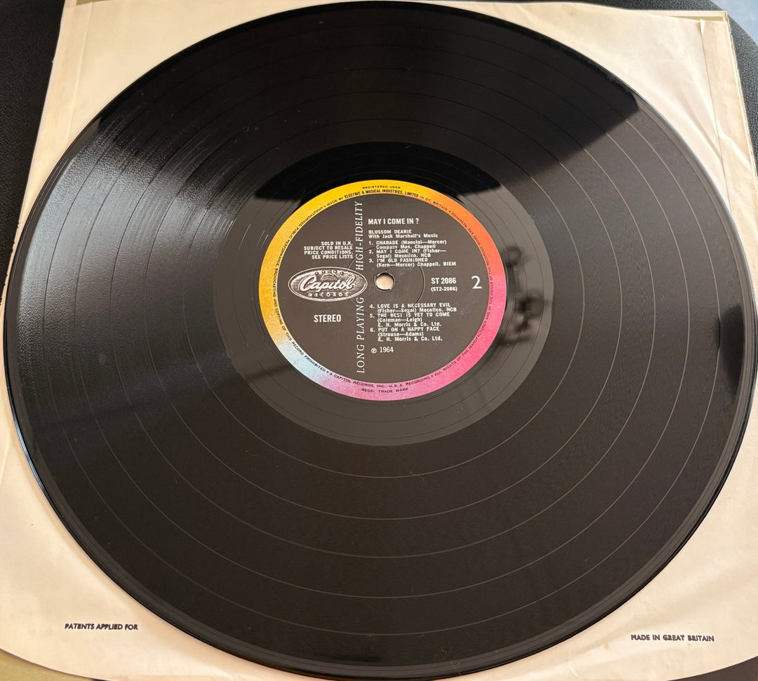 Blossom Dearie 'May I Come In?' Vinyl LP - Good