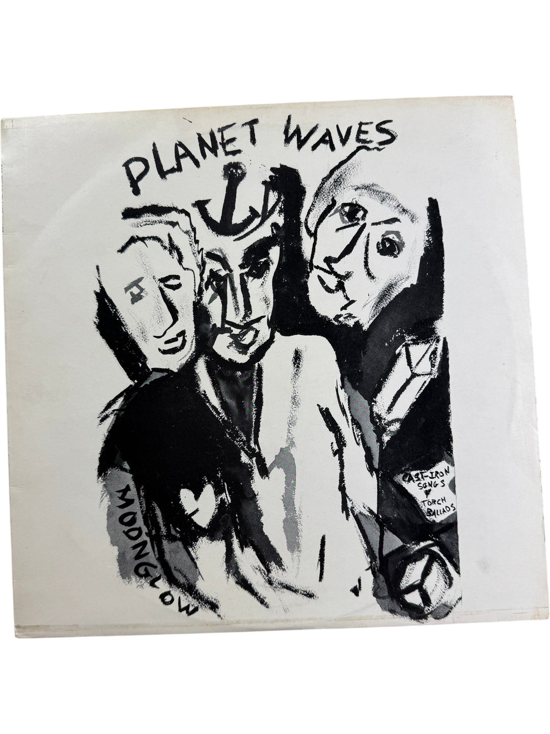Bob Dylan Planet Waves Vinyl Record - Good+