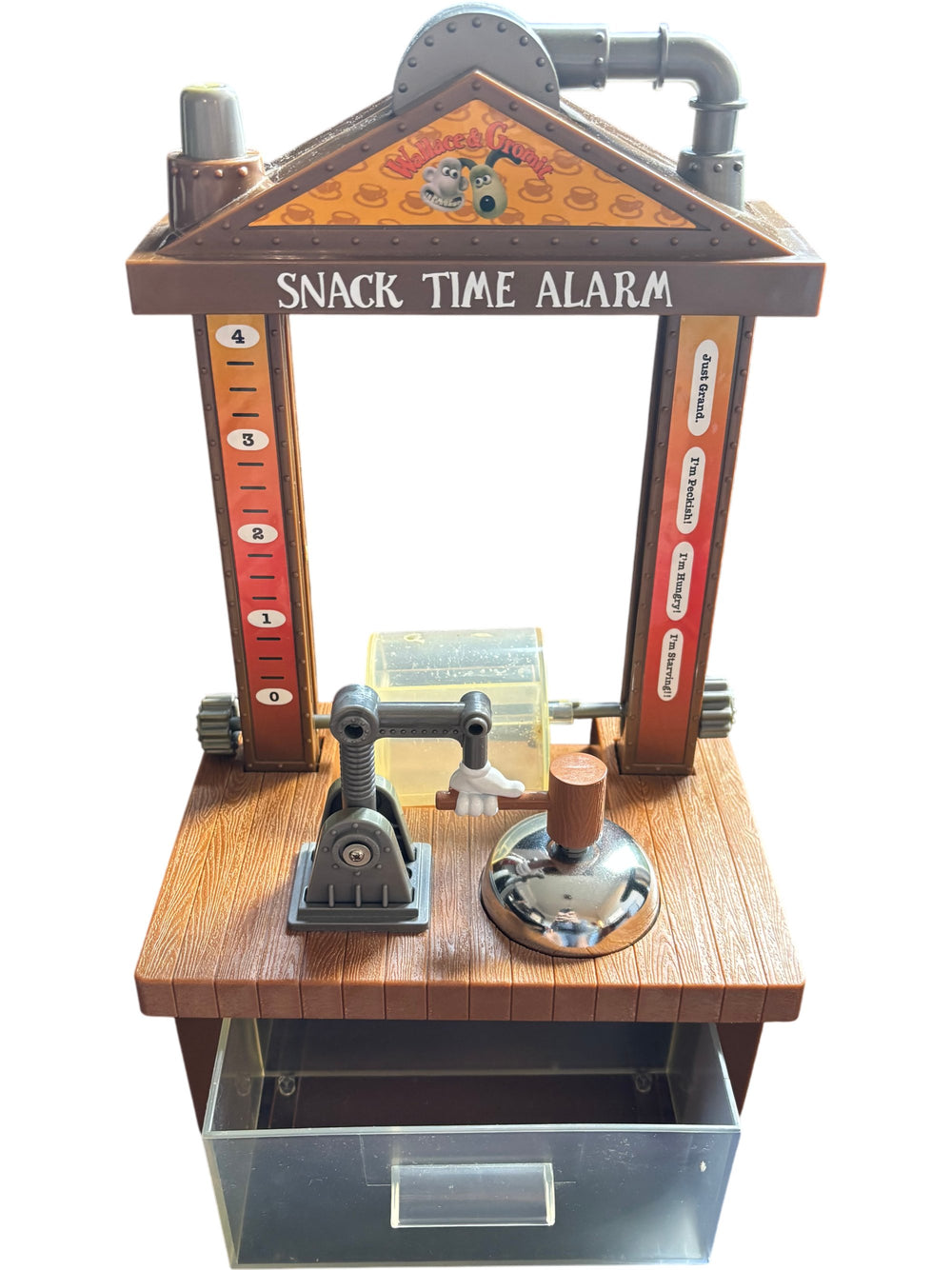Wallace & Gromit Snack Time Alarm Cracking Contraption Novelty Gadget - Think Vintage