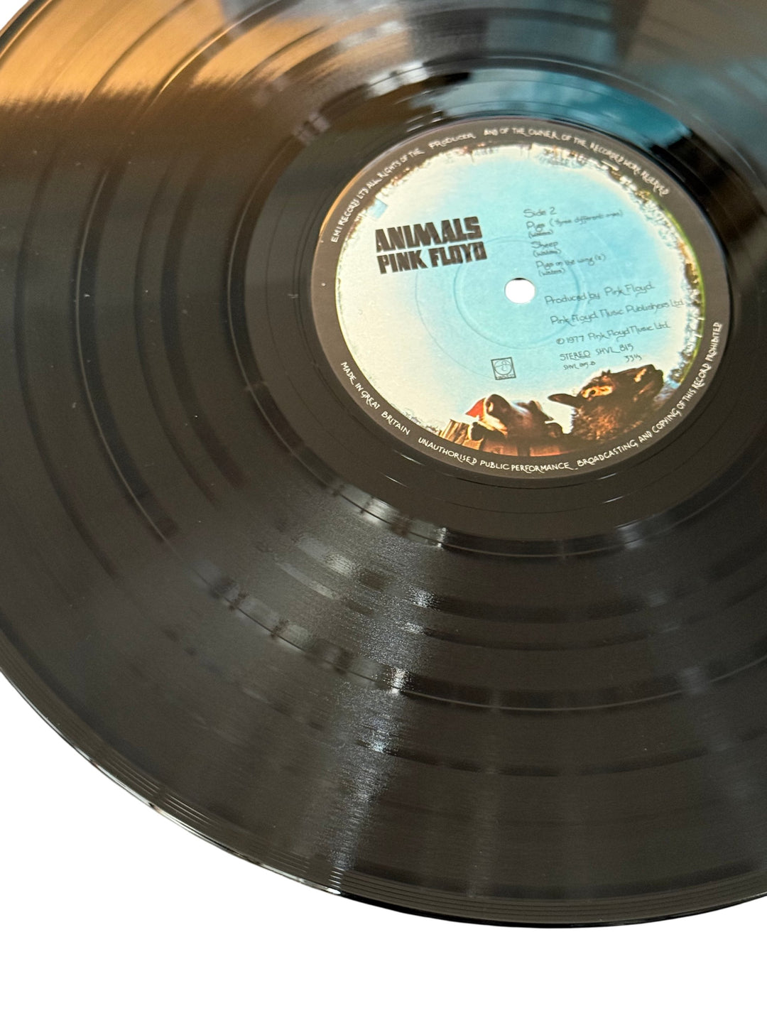 Pink Floyd Animals Vinyl Record - 1st Press - Think Vintage