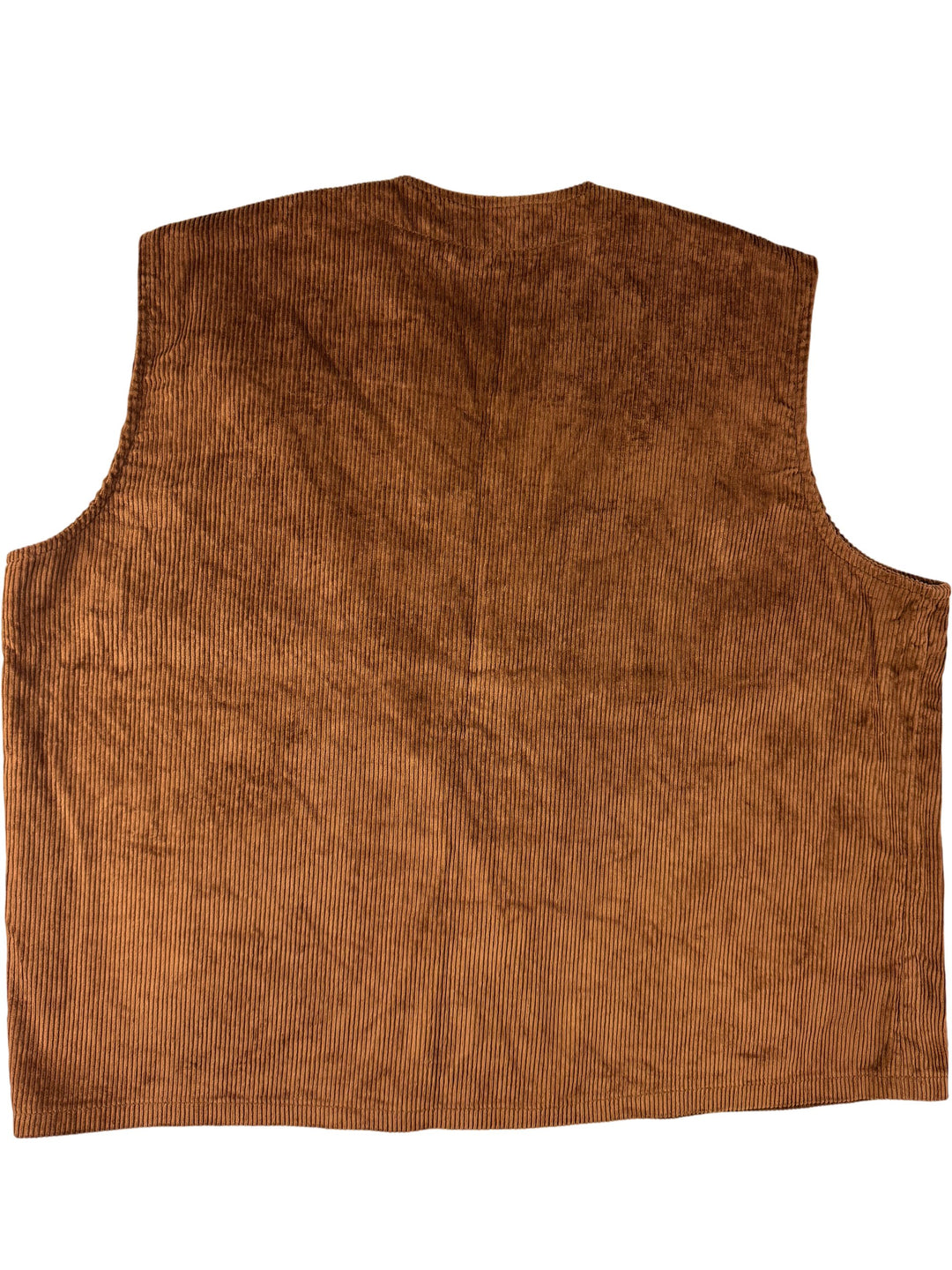 Brown Corduroy Waistcoat - L