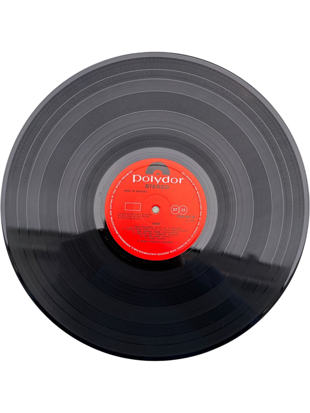 1966 Polydor Cream Fresh Cream Vinyl - Very Good