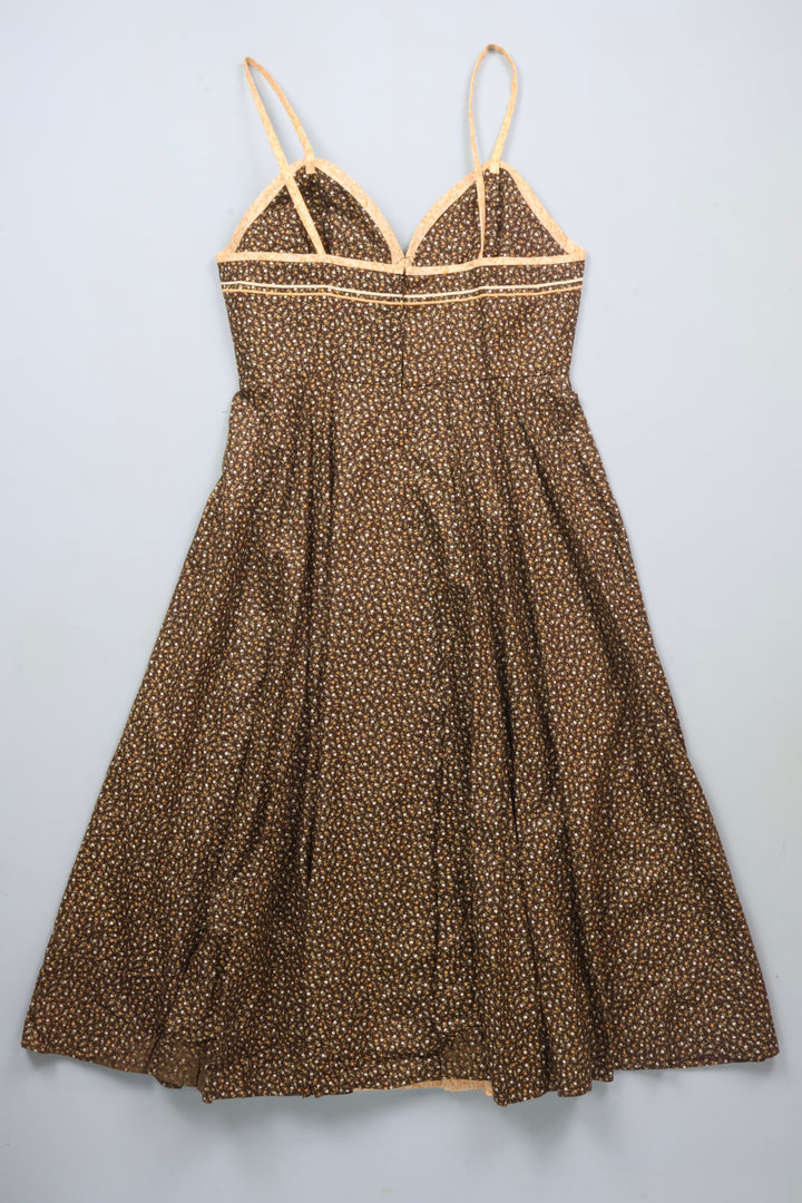 Vintage A-Line Embroidered Sundress