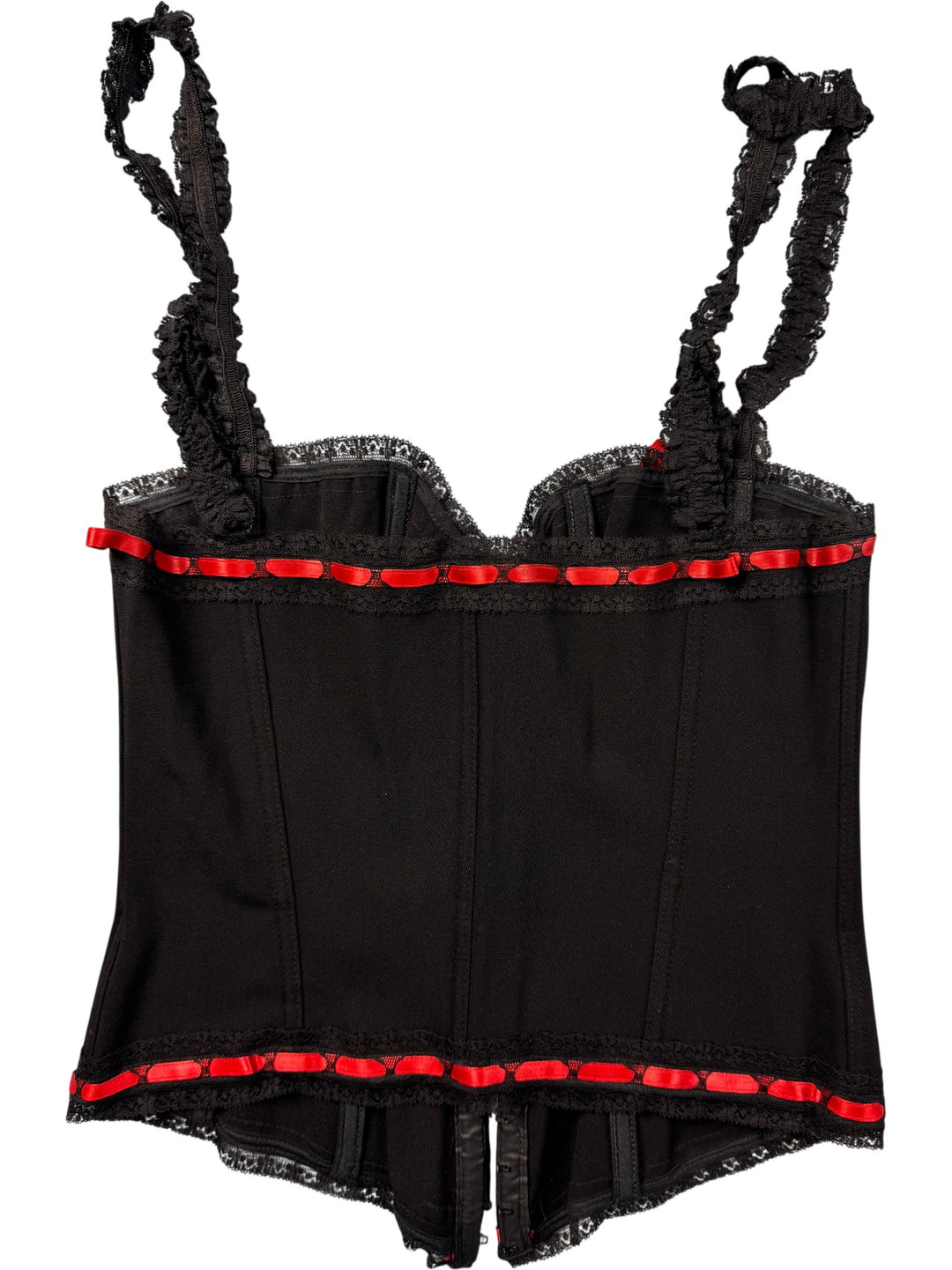 Moschino Black Corset Top - XS