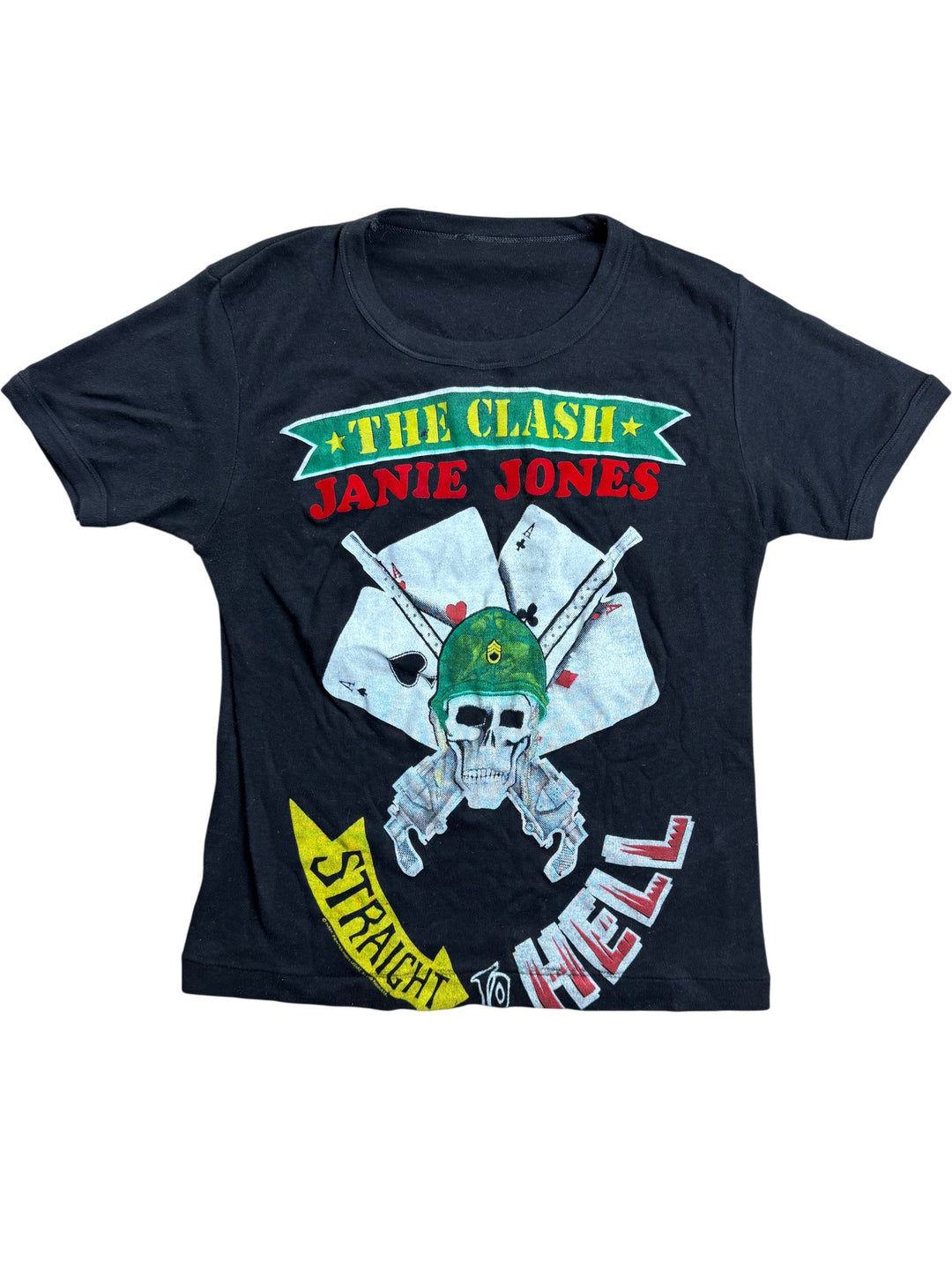 The Clash Janie Jones Own Band T-Shirt - S