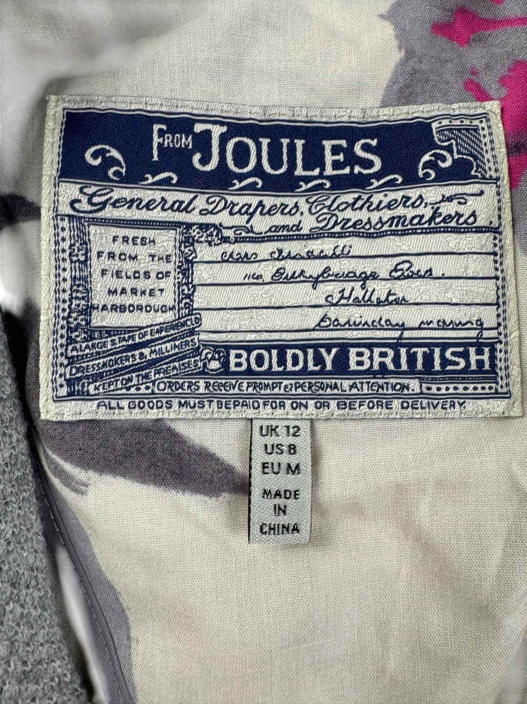 Joules Justine Grey Sport Jacket - S